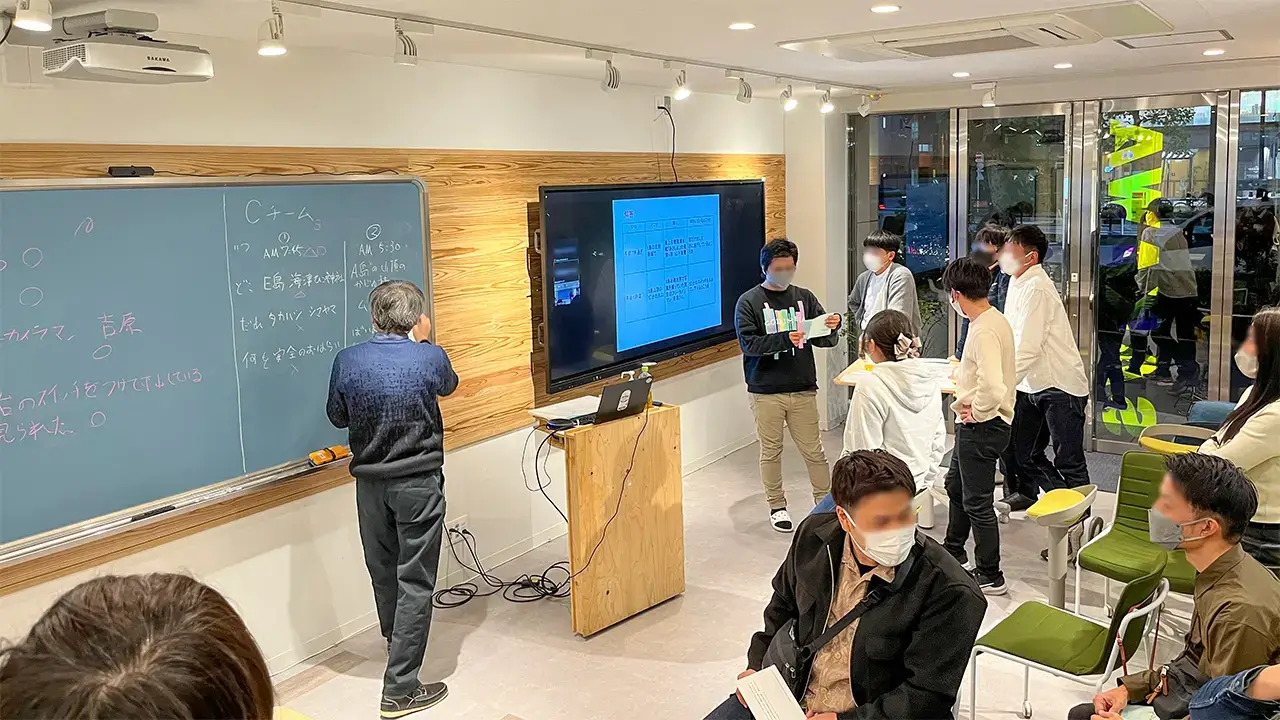 イメージ：ショールームの使用イメージ