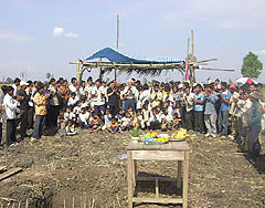 サカワ90周年記念カンボジア学校建設寄付支援事業 2008年12月28日