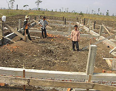 サカワ90周年記念カンボジア学校建設寄付支援事業 2008年2月