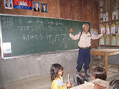 サカワ90周年記念カンボジア学校建設寄付支援事業 2008年6月20日